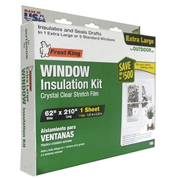 Thermwell Products Thermwell V95H Outdoor Window Film Kit - 62 x 210 in. 174219 - main